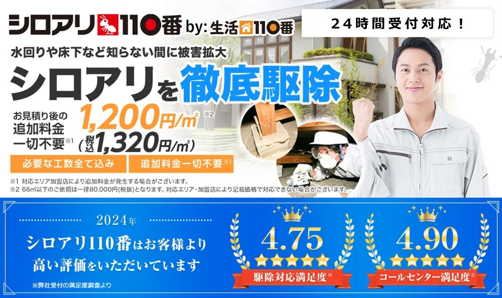 シロアリ110番